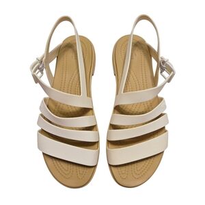 Crocs Tulum Sandals Oyster
